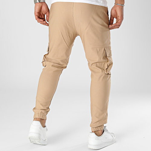 Pantalon Cargo Beige