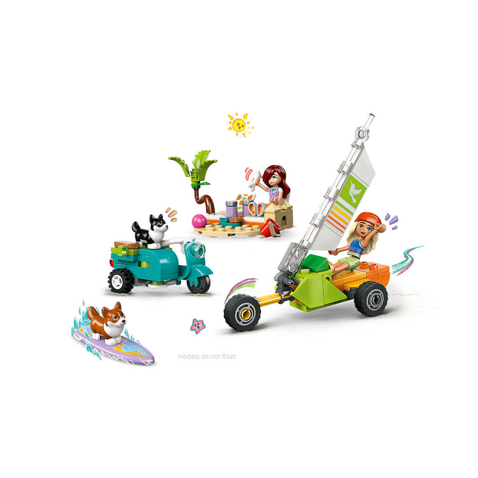 LEGO Friends surf- en scooterplezier met de honden 42641