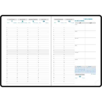 Agenda Barbara Horizons 20 - 1 semaine sur 2 pages - 15 x 21 cm - disponible dans différentes couleurs - Exacompta
