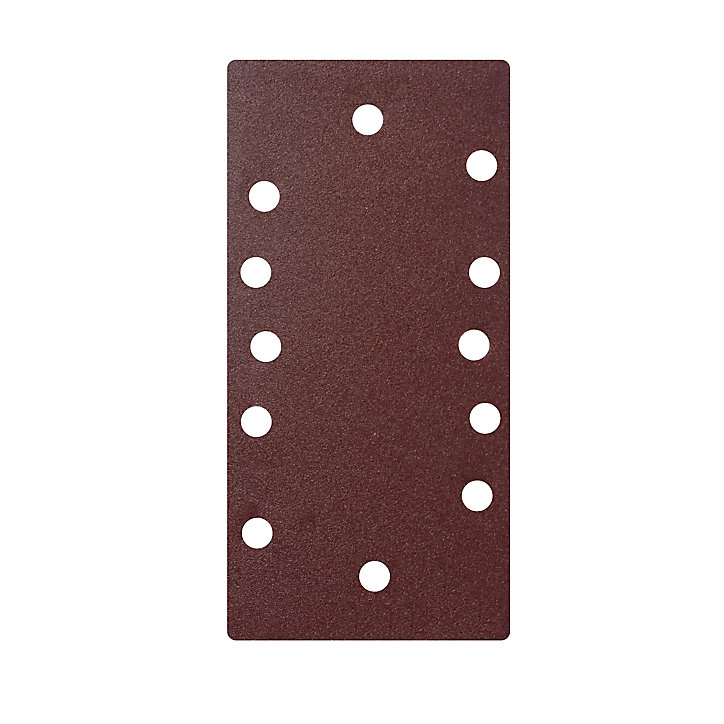 Abrasif pour ponceuse vibrante Universal 1/3 185 x 93 mm, Grain 180 - 5 pièces