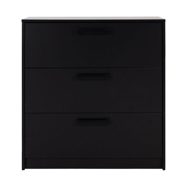 Europe Baby Nova Babykamer Zwart | Bed 60 x 120 cm   Commode   Kast