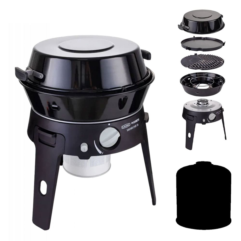 Barbecue CADAC Safari Chef 30 HP Deluxe à cartouche