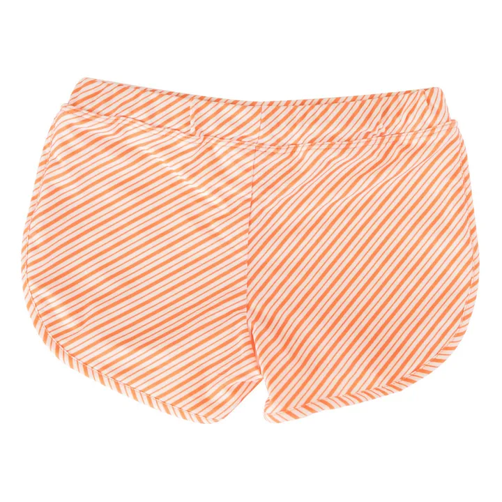 Ina Swim Short de Bain Mesa Rayé | Corail