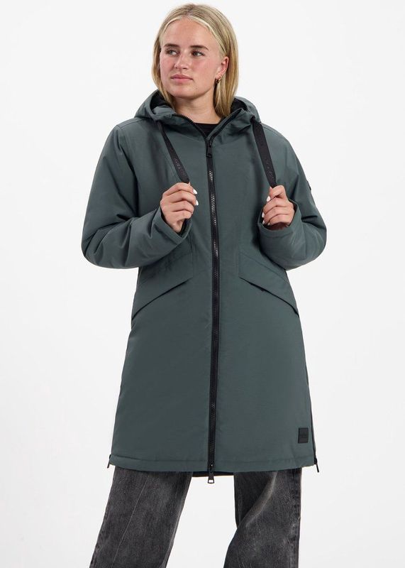 Kjelvik - Else XG - Dames Outdoorjas - Groen - Gewatteerd - Waterafstotend