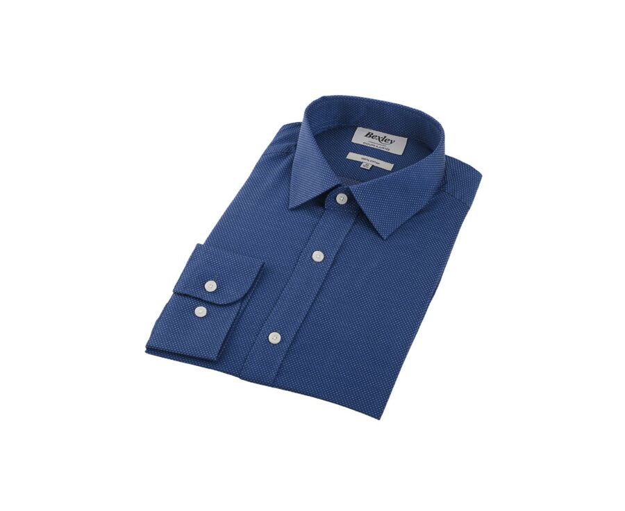 Chemise texturée homme Denim - MARCEAU
