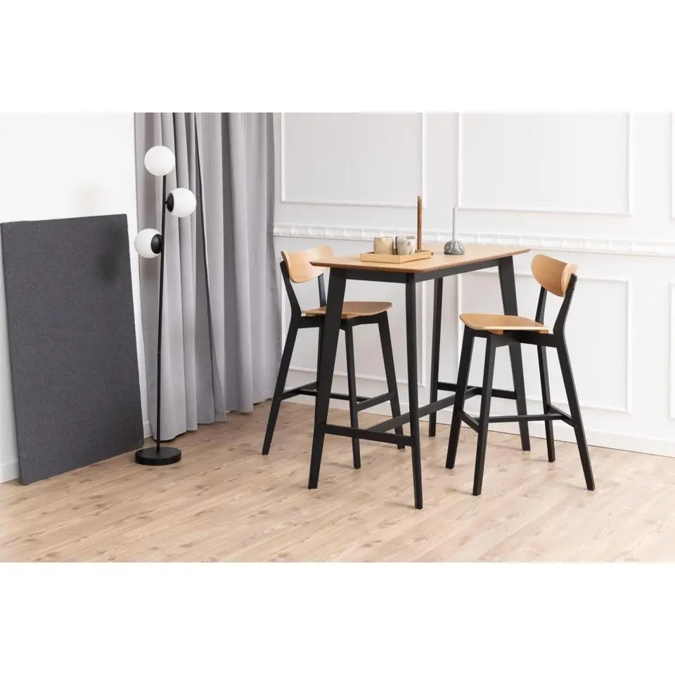 Bartafel - Eiken Veneer - 120x60x105cm - Maughold