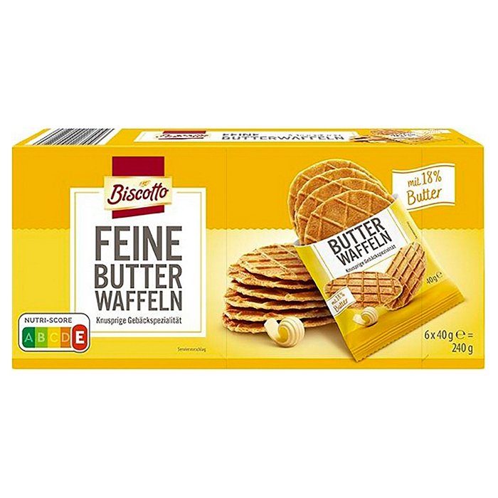 BISCOTTO Butterwaffeln 240 g