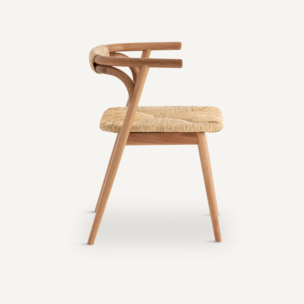 AM.PM<br>Mesa e poltrona em carvalho/rattan, Fermyo