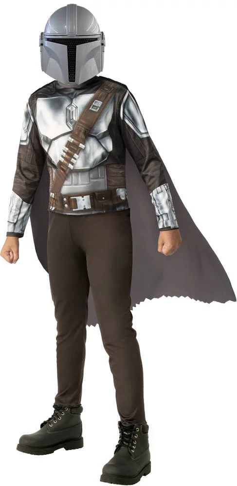 STAR WARS  - THE MANDALORIAN  DEGUISEMENT - TAILLE M 5-6 ANS