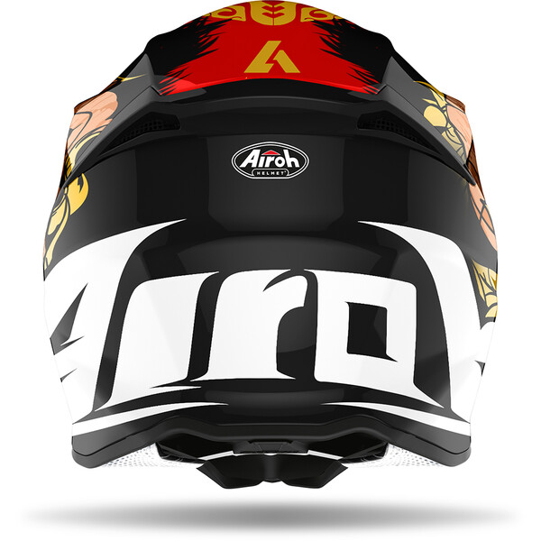 Airoh - Casque Twist 2.0 Tiki Or / Noir Brillant / Bleu / Rouge