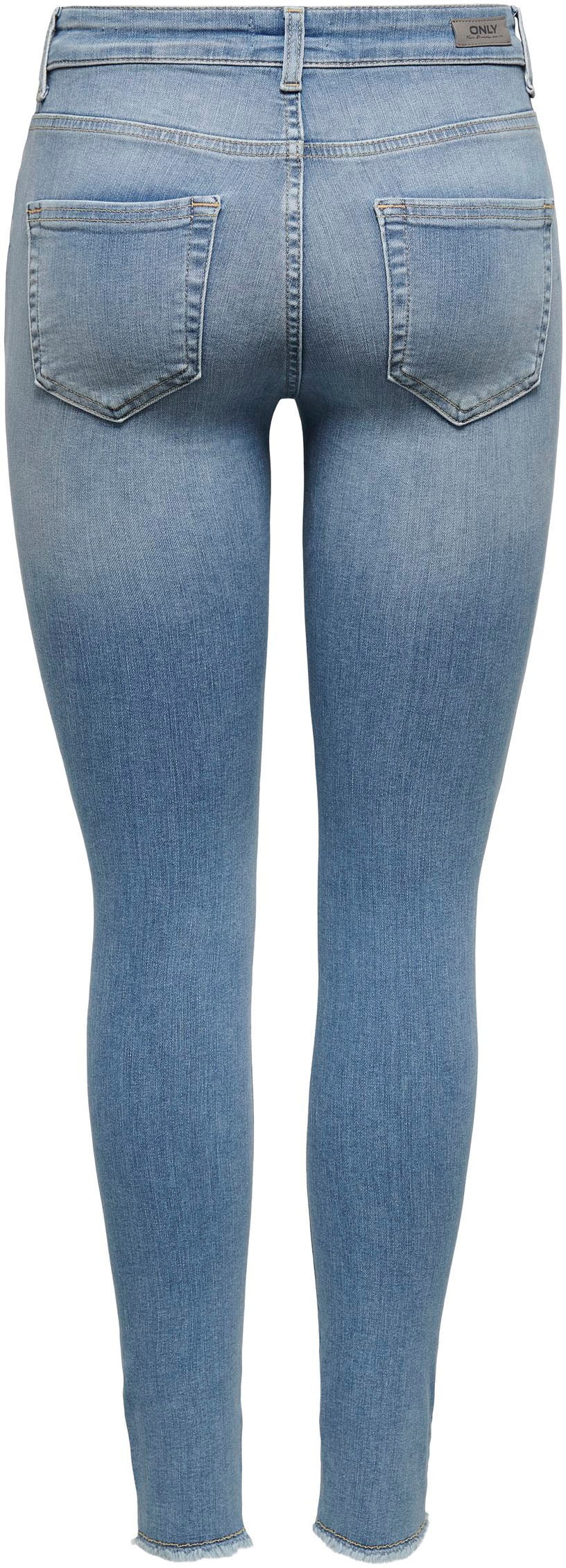 ONLY Ankle-Jeans »ONLBLUSH MID SK AK RAW REA1467«