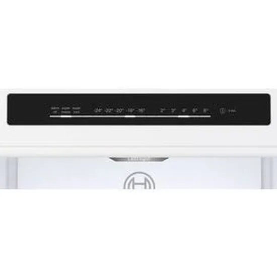 Bosch KGN36VLDT Série 4 Réfrigérateur combiné pose-libre - 321 L - 186 x 60 (H x L) - Inox
