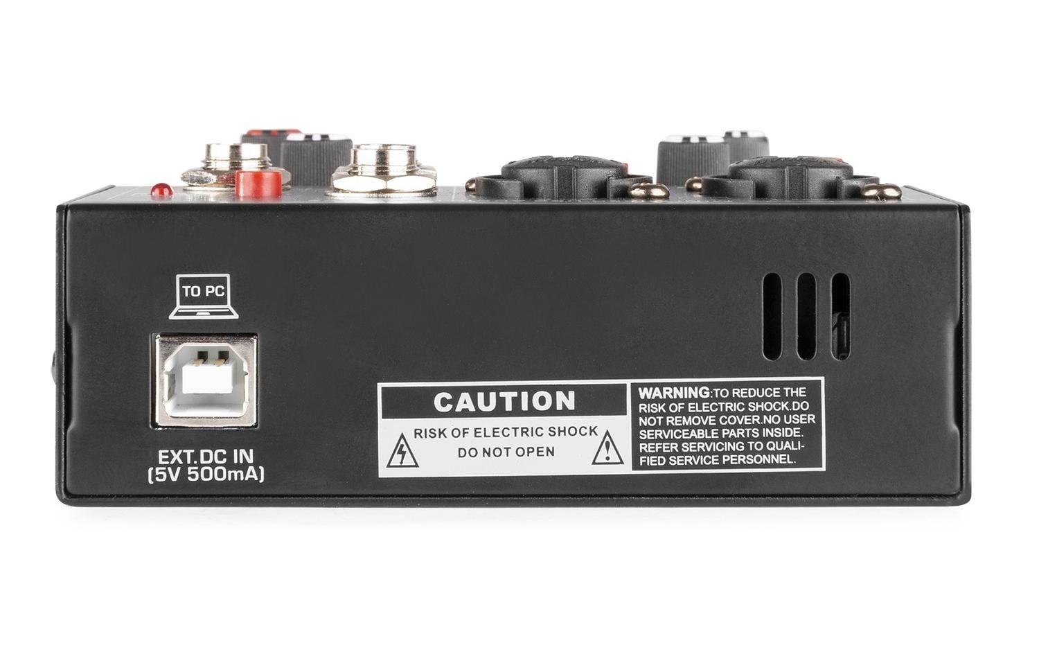 Mischpult VMM301Kompakter Musikmixer mit USB-Audioschnittstelle