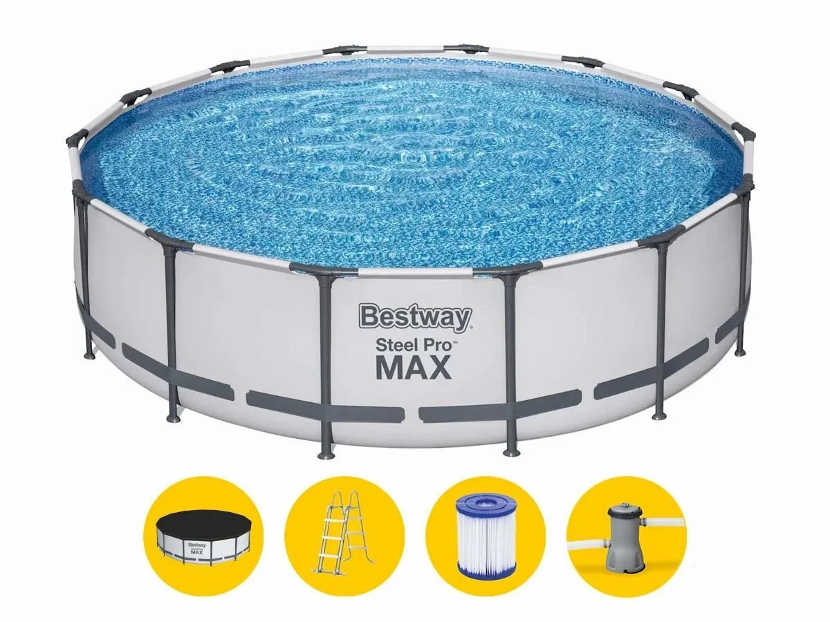 Bestway Steel Pro Max Ø 427 x 107 cm zwembad