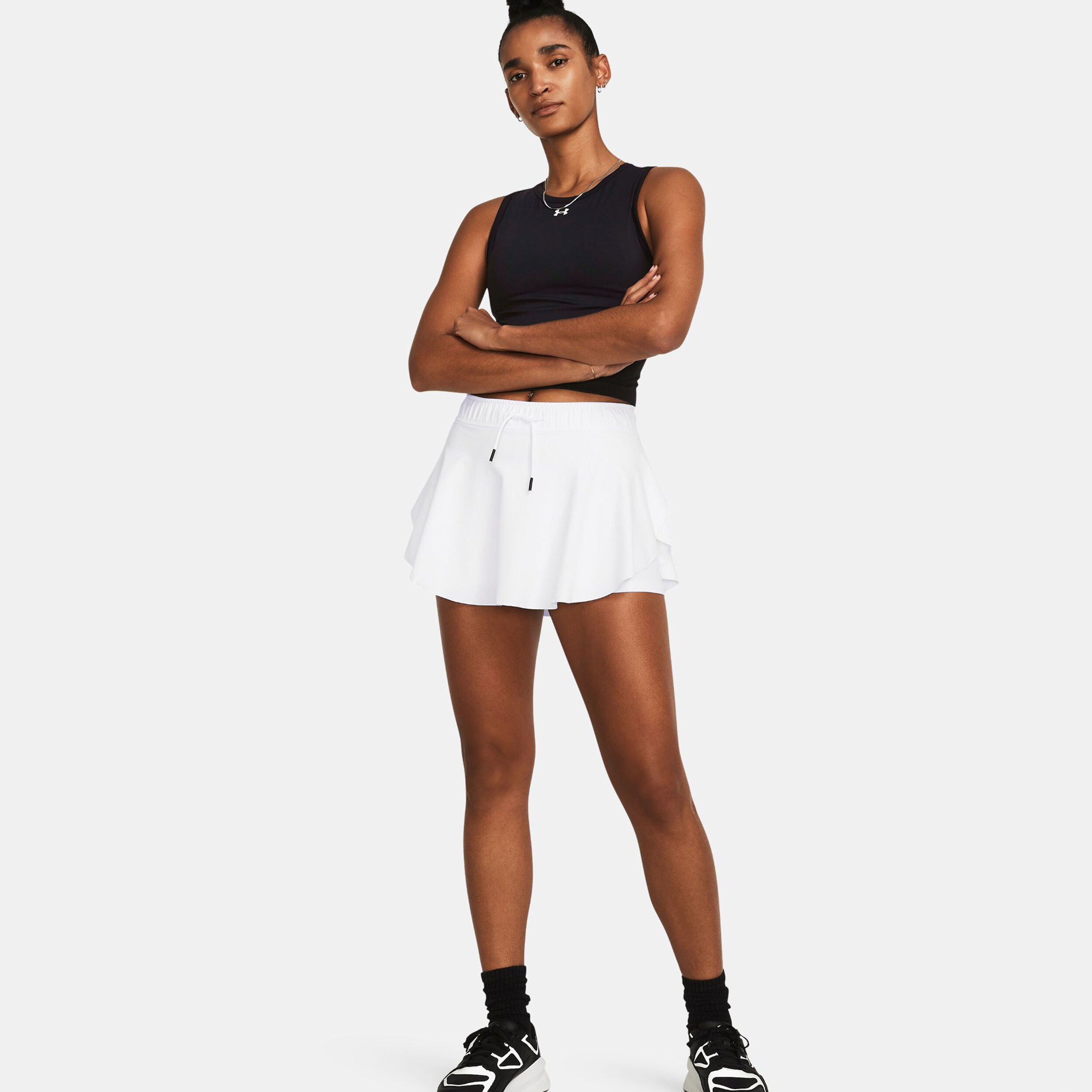 Under Armour Essential Split Jupe Femmes - Blanc