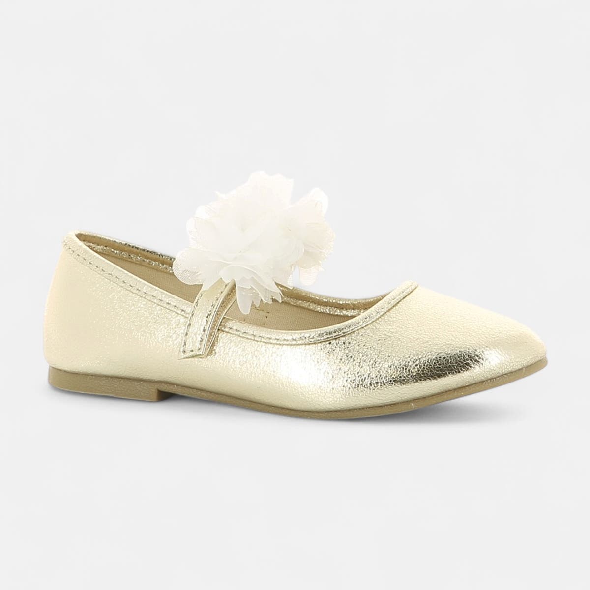 Ballerines Fille or