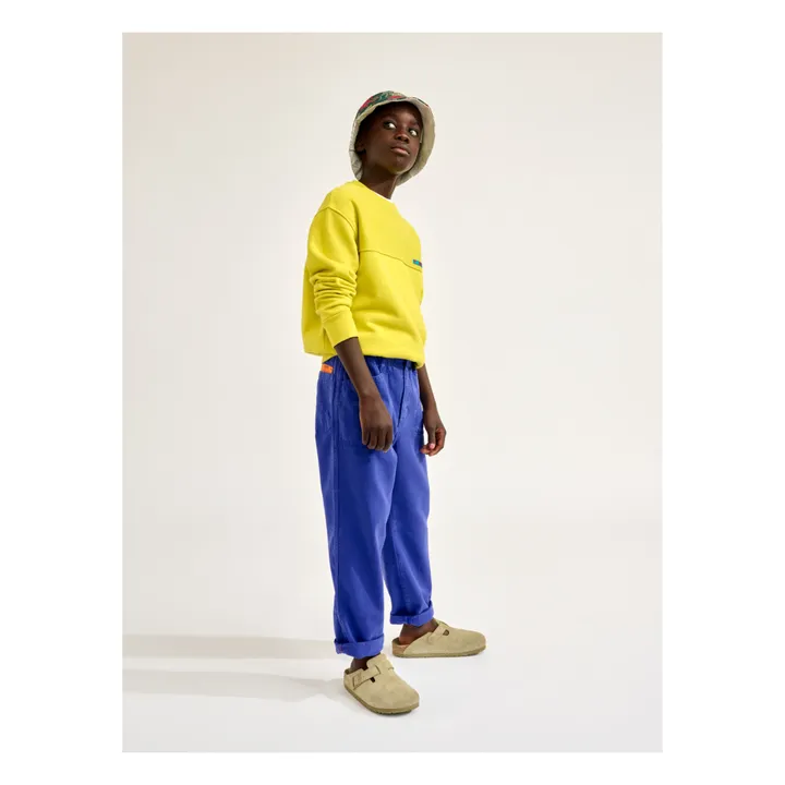 Bellerose Pantalon Droit Perrig | Bleu roi