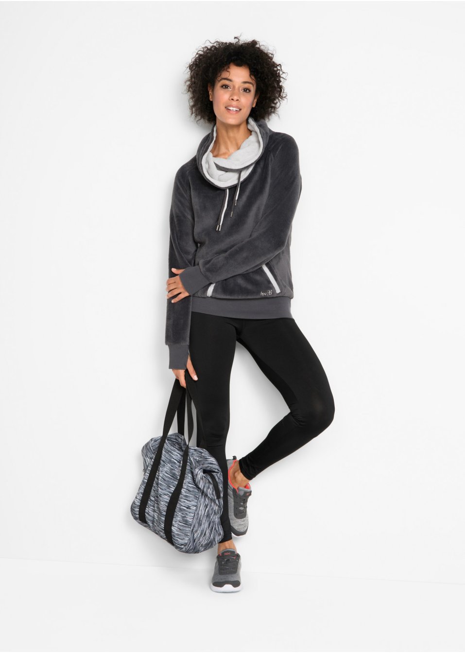 T-shirt polaire doux, manches longues