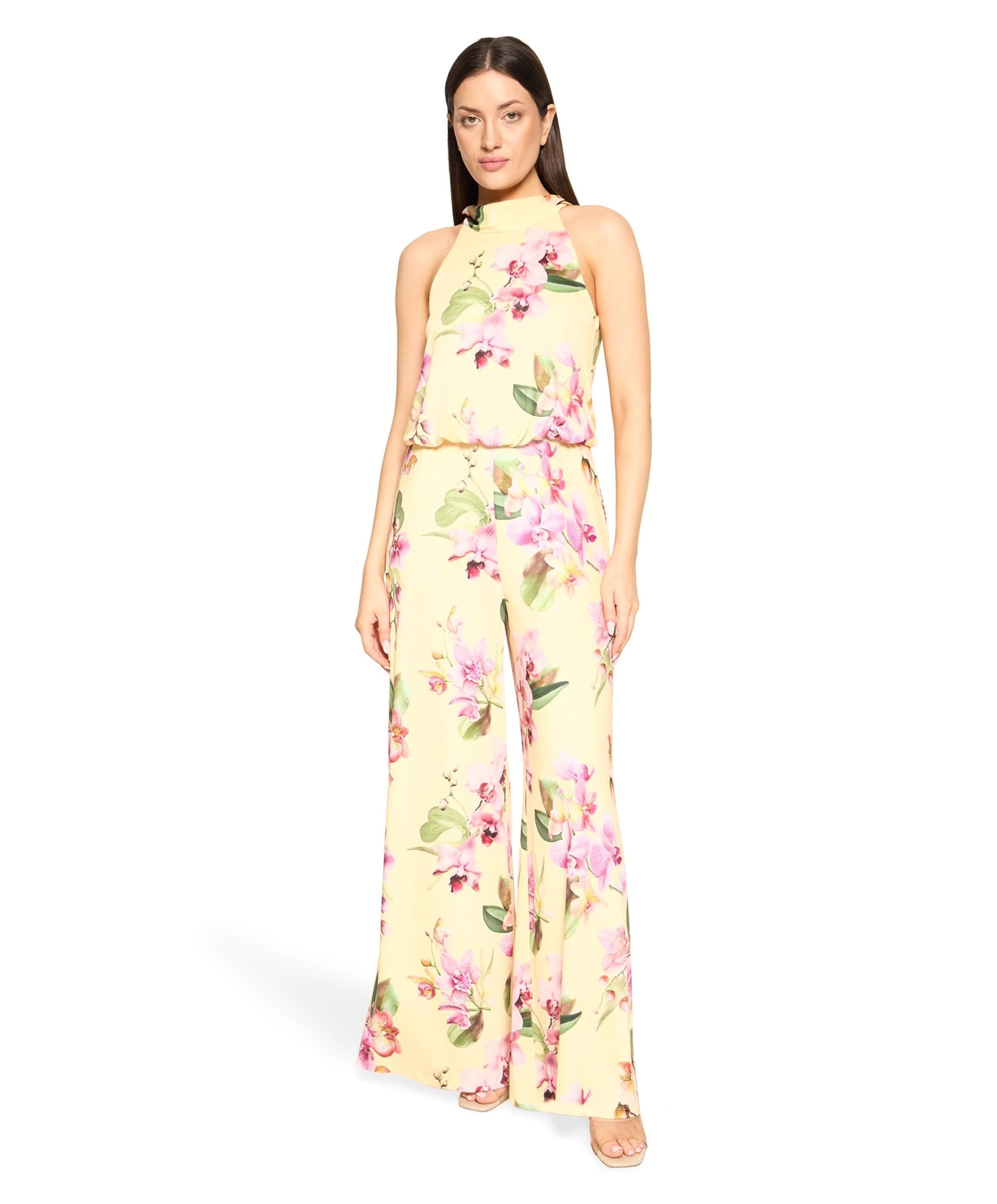 Vera Mont dames jumpsuit geel