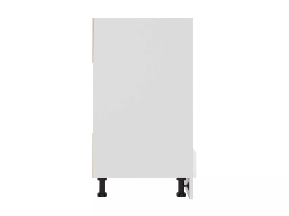 Armoire de cuisine Blanc brillant 60x46x81,5