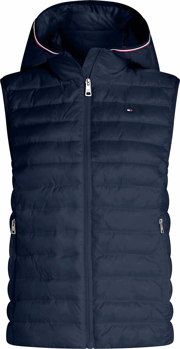 TOMMY HILFIGER<br>Colete com capuz