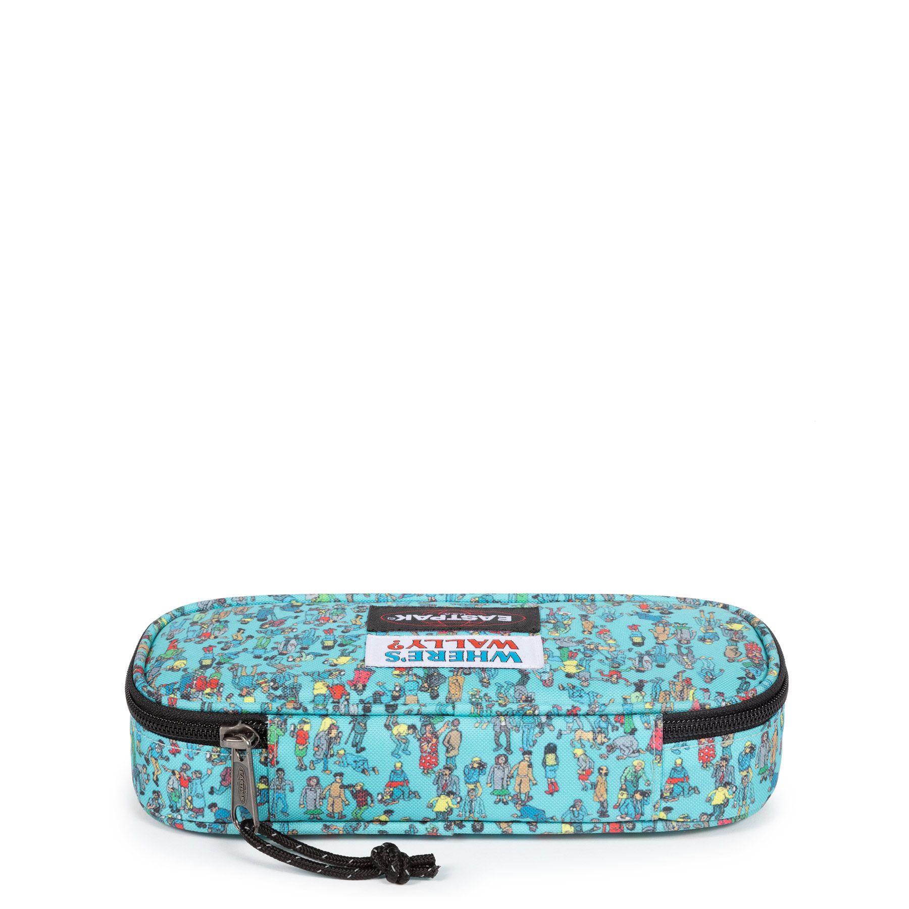 Oval Single Wally Pattern Blue