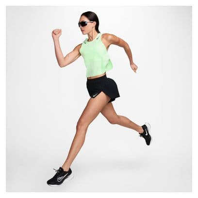 Débardeur Crop Nike AeroSwift Vert Femme