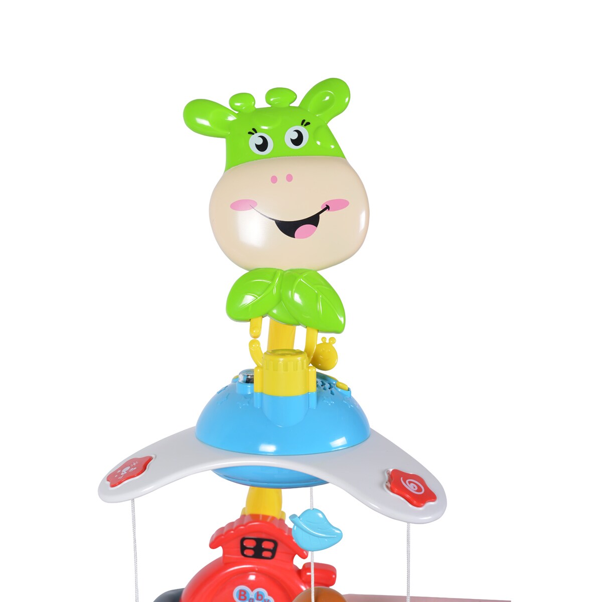 Moni Musikmobile 35601, drehbares Mobile, Spielzeug, Musik, Licht, Fernbedienung
