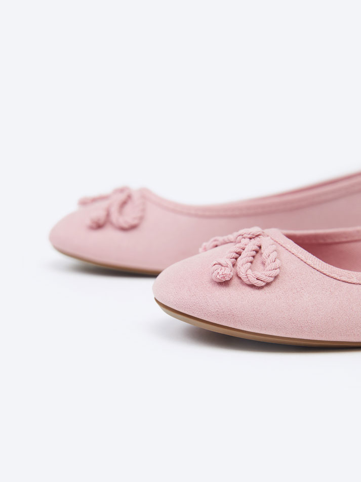 Bailarina com laço - Rosa