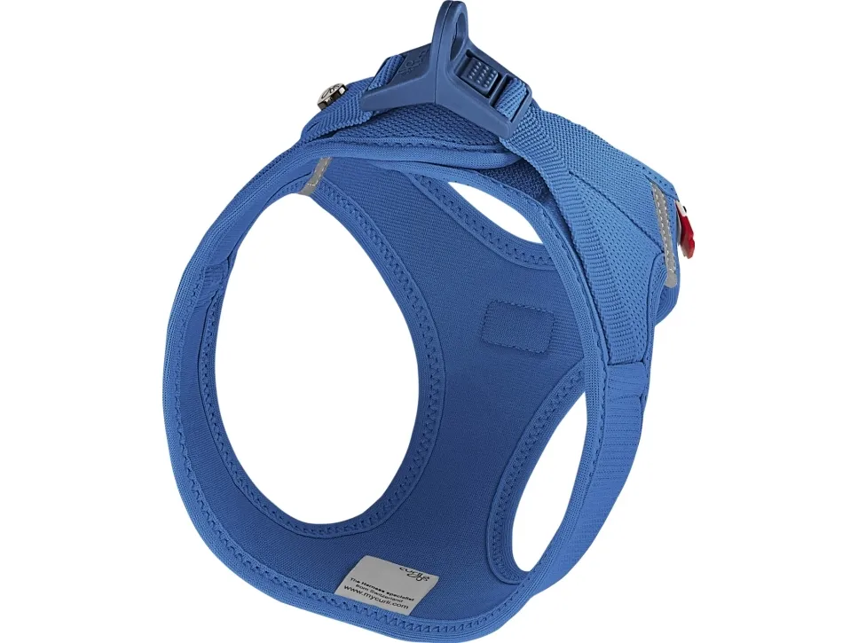 Curli Vest sele Clasp Air-Mesh Blue M