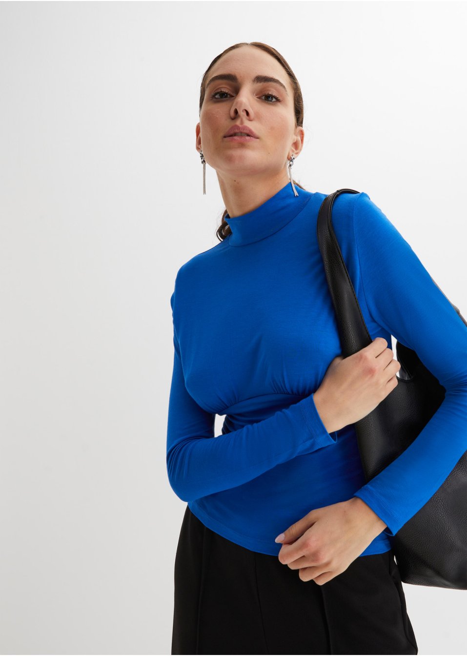 T-shirt manches longues en viscose