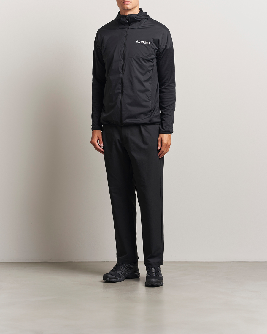adidas Performance XPR Wind Hooded Full Zip Black