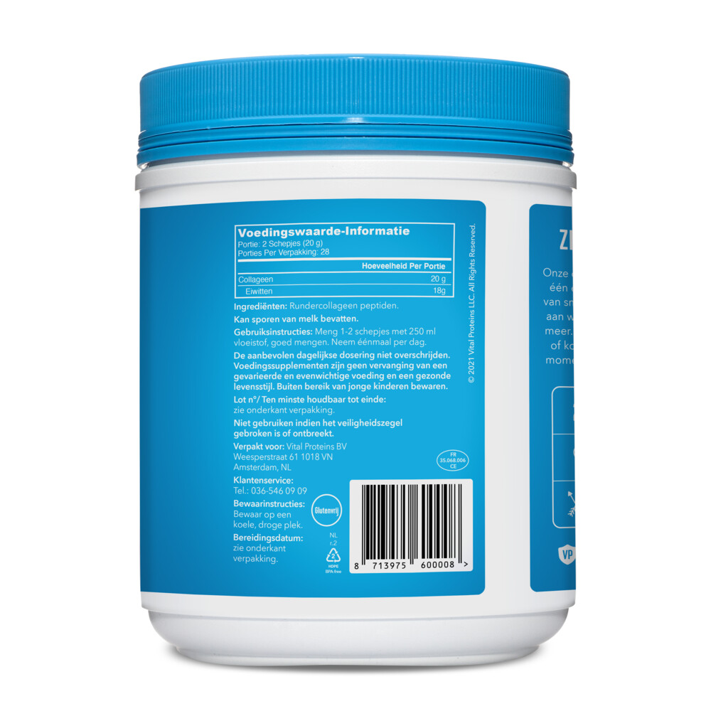 3x Vital Proteins Collageen Peptiden 567 gr