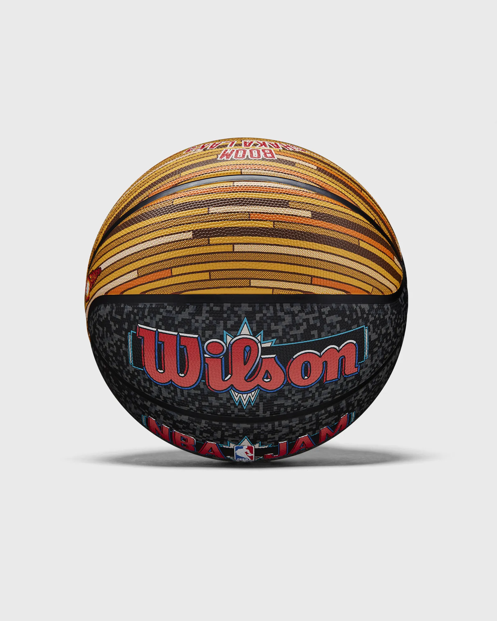 Bola de basquete Wilson NBA Jam para uso externo, tamanho 7.