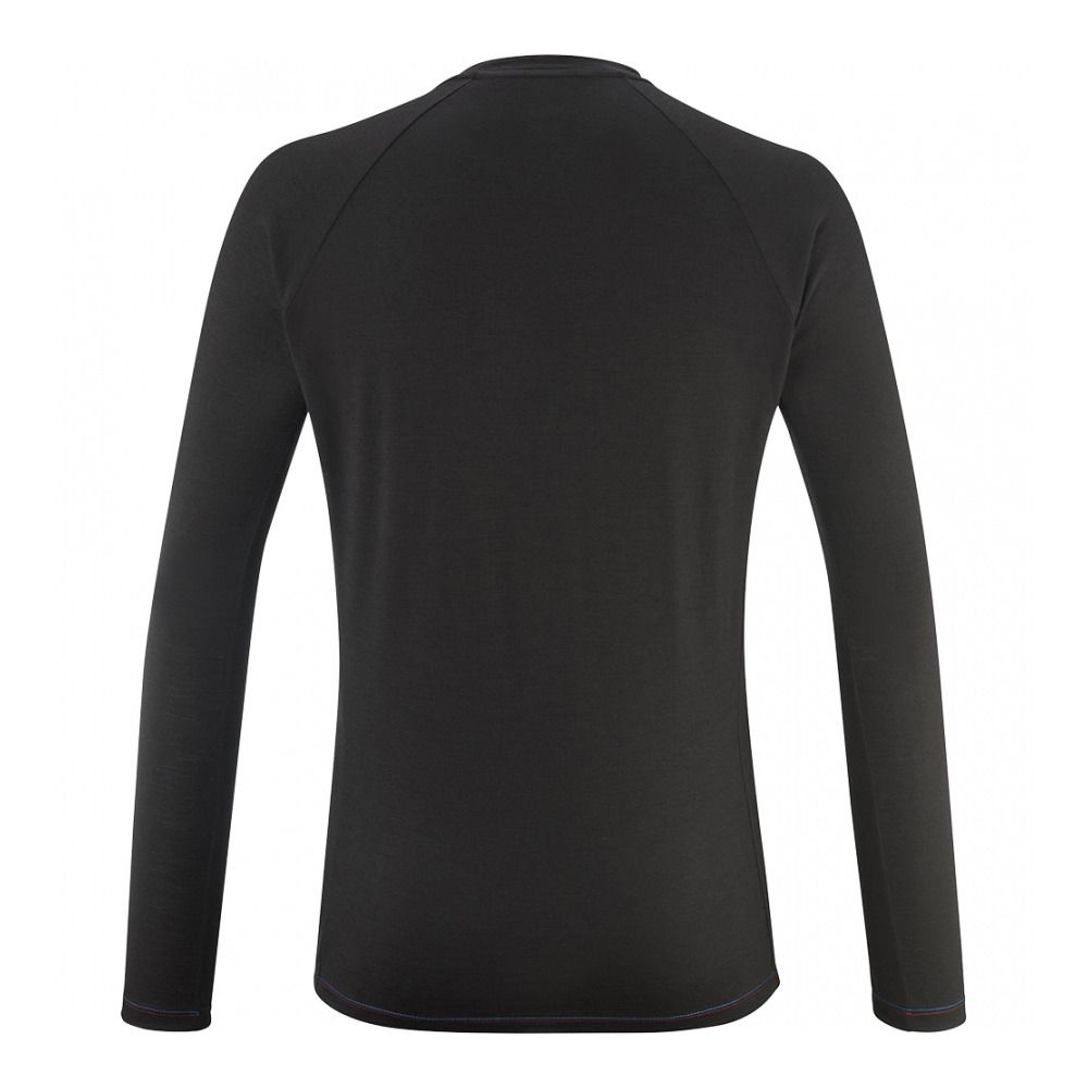 Millet TRILOGY WOOL - Maillot Homme black/noir