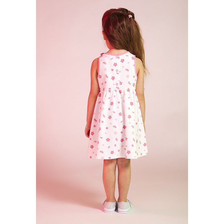 Robe débardeur imprimé fleuri pour bébé fille - Multicolore