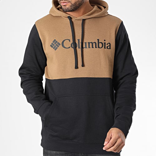 Sweat Capuche Trek Colorblock 1976933 Noir Camel