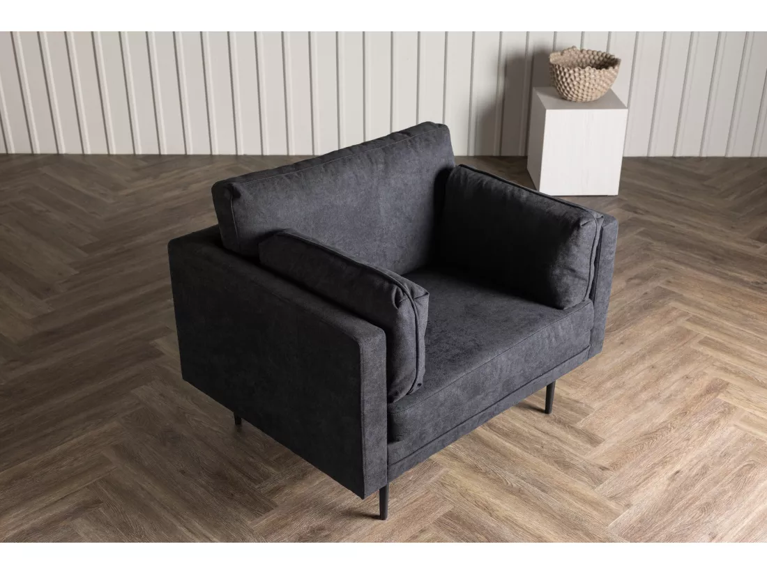Fauteuil BOOM AC 1NOS 110x86x84 Noir