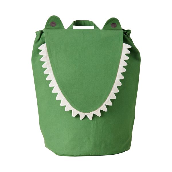Ferm Living Opbergmand Krokodil - Artichoke Green