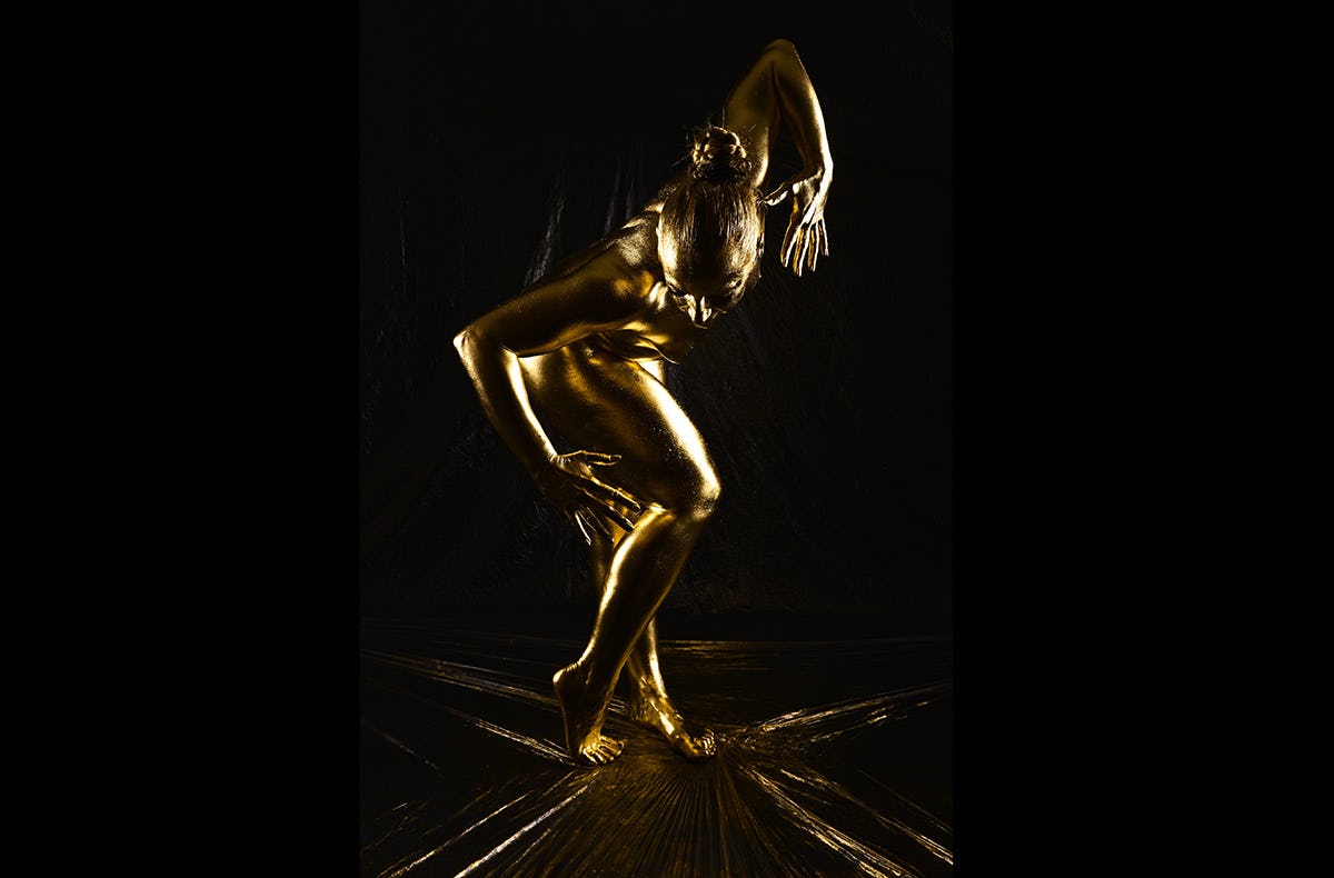 Bodypainting Fotoshooting bei Garmisch-Partenkirchen als Geschenk