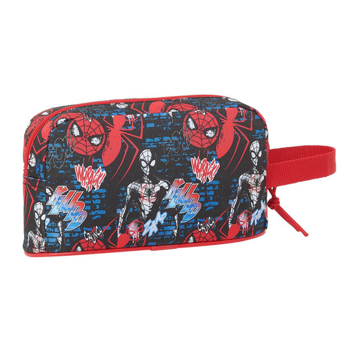 Estojo duplo do Homem-Aranha Go Hero com 28 peças