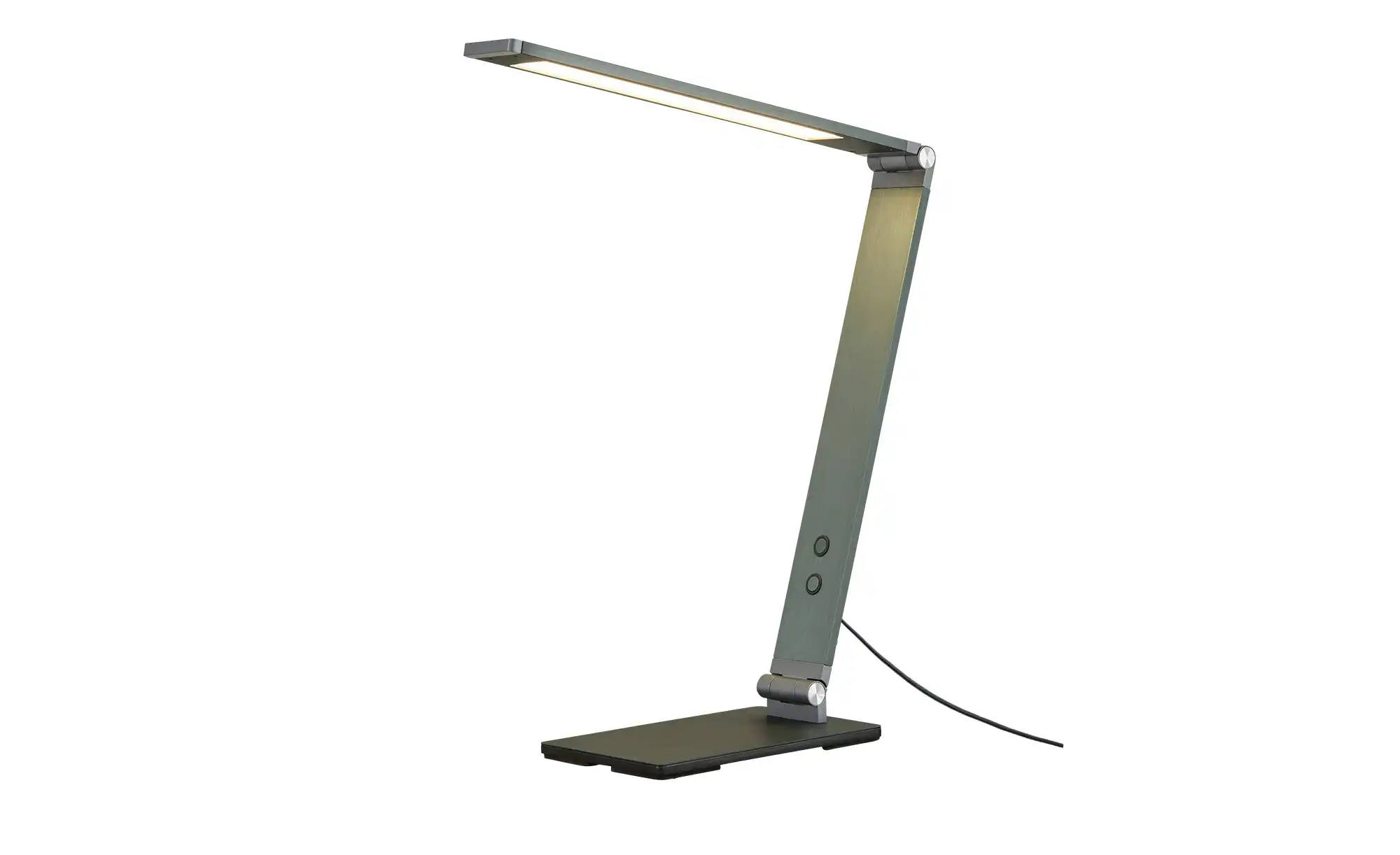 Fischer-Honsel LED-Tischleuchte, anthrazit-grau mit Dimmer