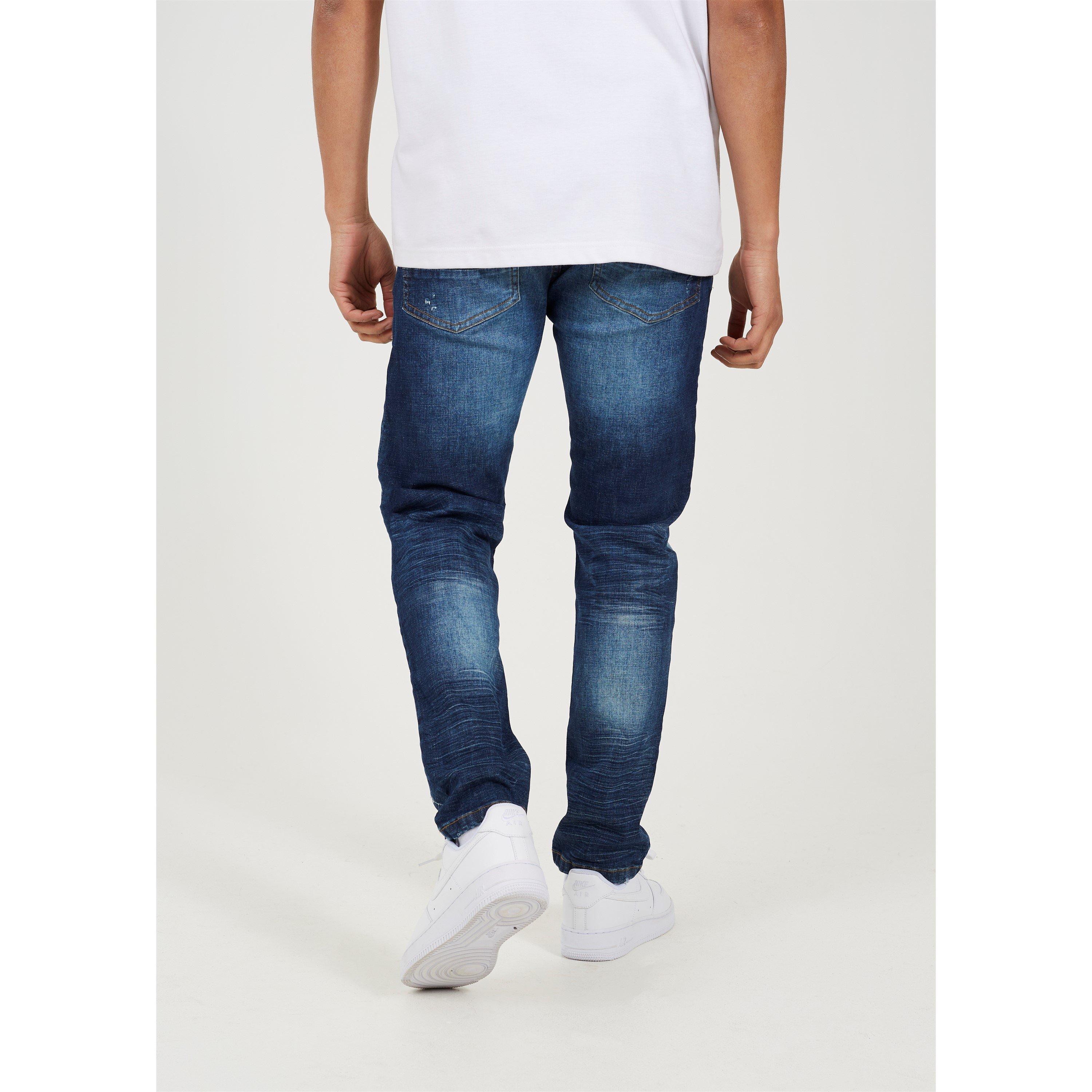 Brave Soul Paint Splat Skinny Jean