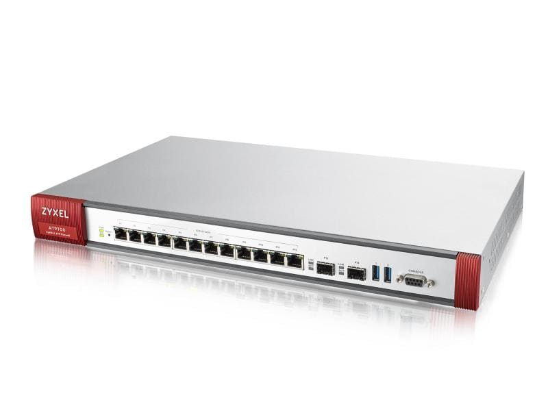 Zyxel Firewall ATP700 & Gold-Lizenz für 1 Jahr ATP-Firewall mit «Advanced Threat Protection» und Sandbox-Funktionen