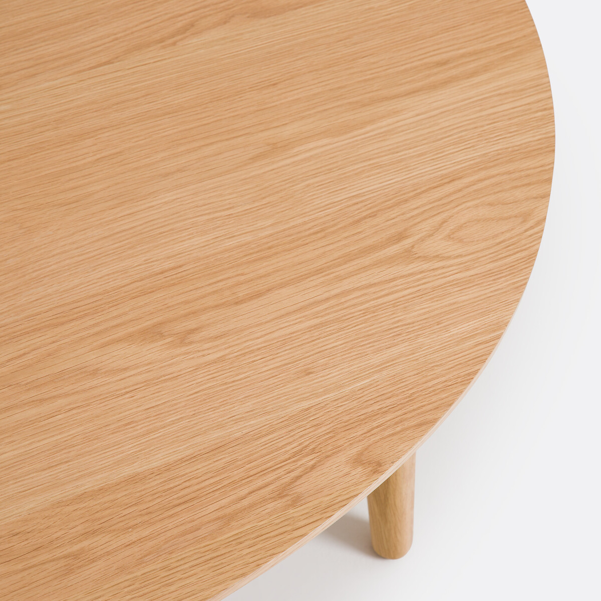 LA REDOUTE INTERIEURS<br>Mesa de centro oval, carvalho, Yvan