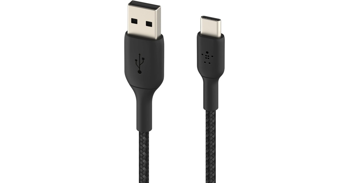 BelkinBOOSTCHARGE USB-C naar USB-A kabel  (Zwart, 1 m)