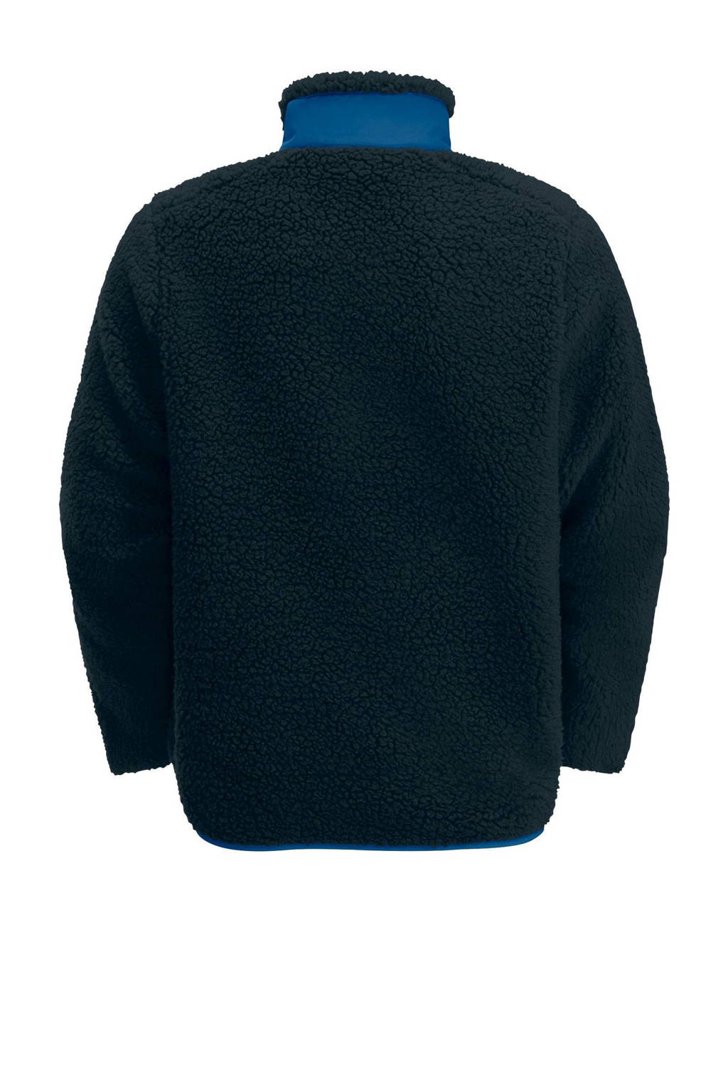 Jack Wolfskin fleece jack Ice Curl donkerblauw