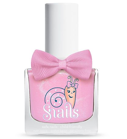 Snails Nagellack - Candy Floss - Pink m. Glitzer