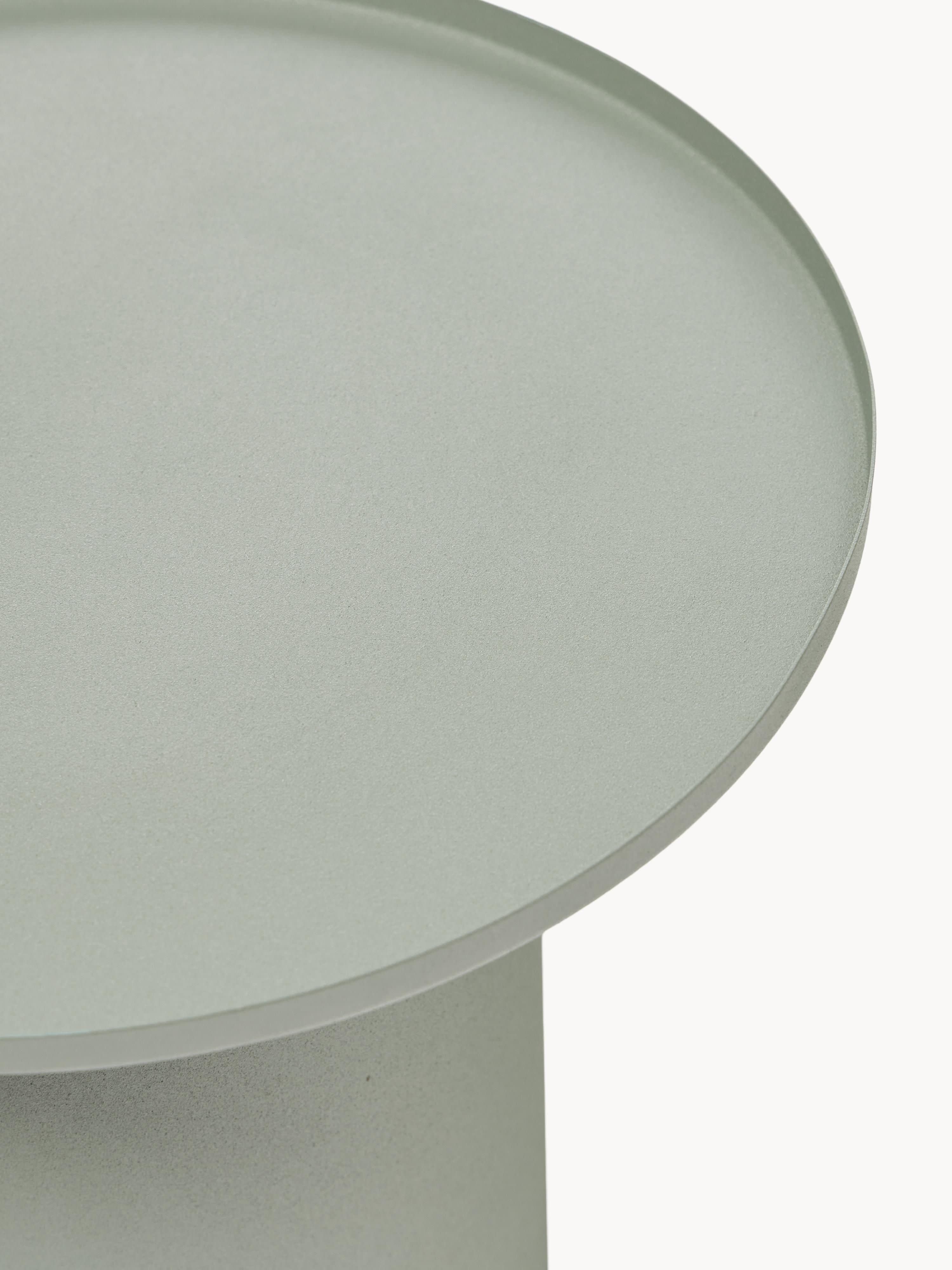 Ronde metalen bijzettafel Sverre