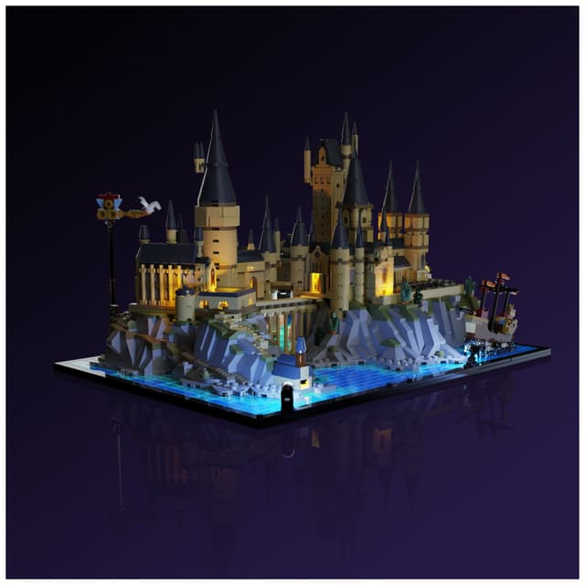 Light My Bricks™ Hogwarts Slot & Område lyskit